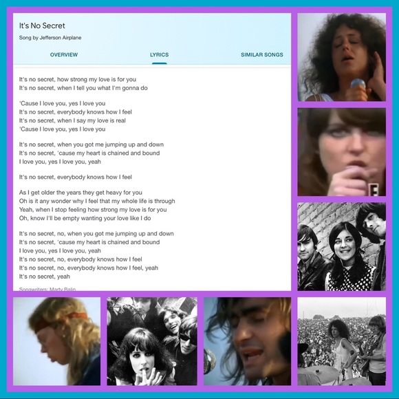 It's no secret, how strong my love is for you
It's - Picture 1 of 1